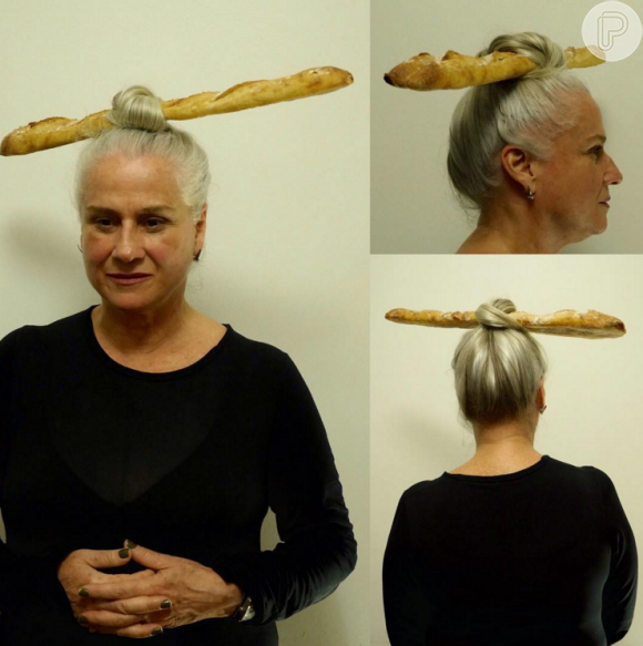 Vera Holtz gosta de brincar com o cabelo: 'Afinal, para que serve um coque em Paris?'