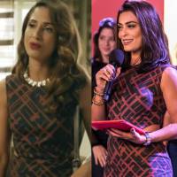 Juliana Paes repete em 'Totalmente Demais' look de Camila Pitanga em 'Babilônia'