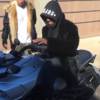 Kanye West mostra triciclo Can-Am Spyder de US$ 15 mil, cerca de R$ 57 mil, que ganhou de Kim Kardashian no Natal