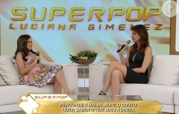 Em entrevista ao "Superpop", Maisa falou sobre os comentários negativos que recebe na internet