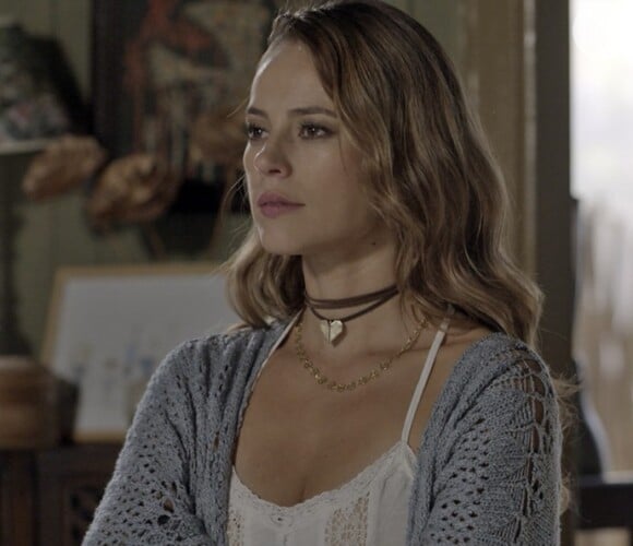 Em 'Além do Tempo', Melissa (Paolla Oliveira) ameaça Felipe (Rafael Cardoso): 'Nunca vai ter a guarda do meu filho'