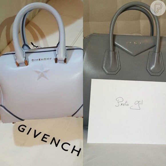 Anitta e Preta Gil ganharam bolsas de R$ 6,3 mil do diretor criativo da marca francesa Givenchy