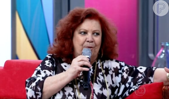 Beth Carvalho participou do programa 'Encontro com Fátima Bernardes' em agosto de 2013