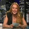 Lindsay Lohan assumiu o lugar de Chelsea Handler no 'Chelsea Lately', no E!