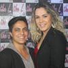 Thammy Miranda segue comemorando o seu aniversário com a namorada, Nilceia Oliveira, em boate gay de São Paulo