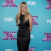 Britney Spears foi à coletiva de imprensa da final do programa 'The X factor' nos Estados Unidos, no dia 17 de dezembro de 2012
