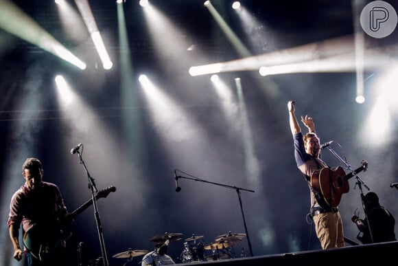 Phillip Phillips se apresentou no Palco Mundo do Rock in Rio no sábado (21)