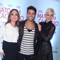 Bruno Gagliasso, Leandra Leal e Gabriela Duarte lançam filme 'Mato Sem Cachorro'