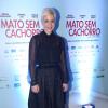 Leandra Leal na pré-estreia do filme 'Mato Sem Cachorro', em São Paulo, na noite desta segunda-feira (23)