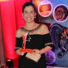 Renata Vasconcellos ganha troféu de melhor apresentadora de TV