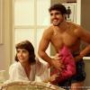 Michel (Caio Castro) e Patrícia (Maria Casadevall) conseguem o apartamento de Perséfone (Fabiana Karla) emprestado para seus encontros amorosos, em 'Amor à Vida'