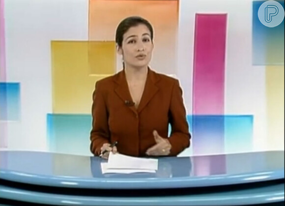 Renata Vasconcellos se tornou conhecida dos telespectadores da TV Globo quando passou a assumir as edições de sábado do 'Jornal Hoje', a partir de 1997