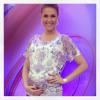 Apresentadora do 'Programa da Tarde', da TV Record, Ana Hickmann anunciou sua gravidez durante o 'Domingo Espetacular'