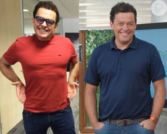 Fernando Rocha perdeu quase 20 quilos ao participar de quadro do 'Bem Estar'