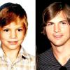 O ator Ashton Kutcher, namorado de Mila Kunis, na época em que ainda era pequenino - especial Dia das Crianças, 12 de outubro de 2013