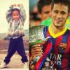 Neymar pequenininho, antes de saber que seria uma estrela do futebol mundial - especial Dia das Crianças, 12 de outubro de 2013
