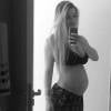 Aline Gotschalg está na reta final da sua gravidez e disse que não vai expor a vida do filho, que se chamará Lucca