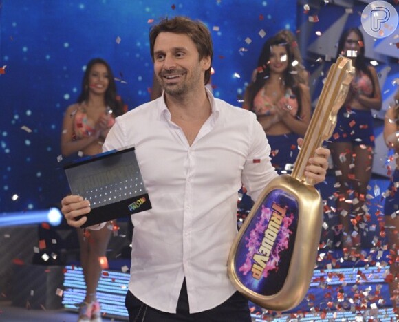 Murilo Rosa foi o vencedor da primeira temporada do 'Truque Vip', exibida no 'Domingão do Faustão' em 2015