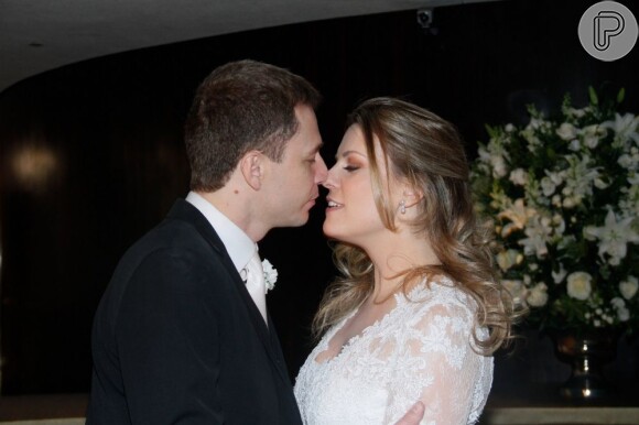 Daiana Garbin e Tiago Leifert se casaram em novembro de 2012