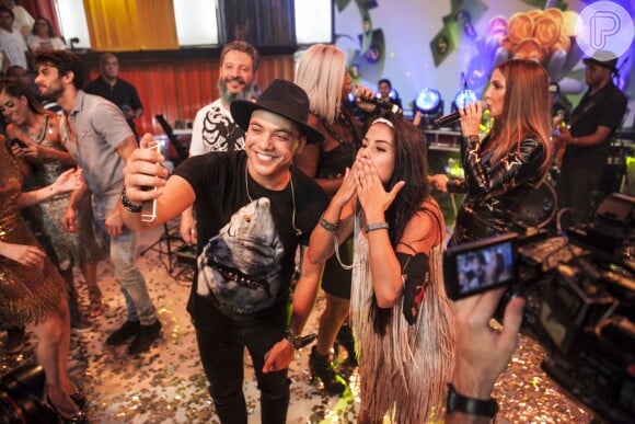 Wesley Safadão declarou sua torcida para que Munik saísse vencedora do 'Big Brother Brasil 16'