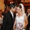 A ex-paquita Thalita Ribeiro se casou com o ex-ator mirim Patrick de Oliveira em 24 de fevereiro de 2013 na Igreja Nossa Senhora da Luz, no Alto da Boa Vista, no Rio de Janeiro