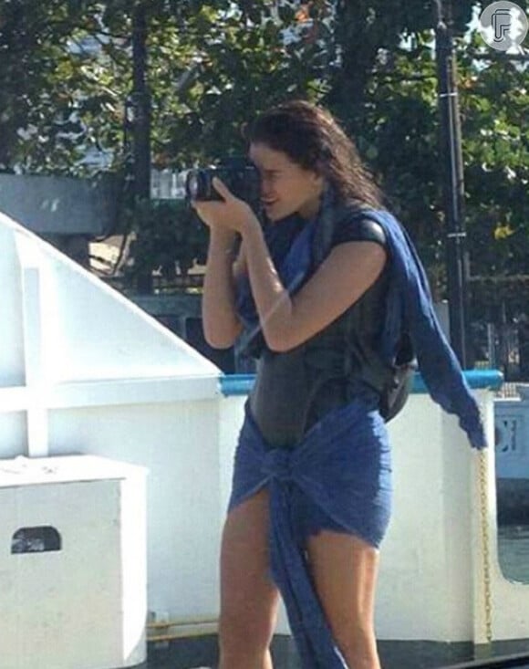 O que será que Bruna Marquezine está fotografando?