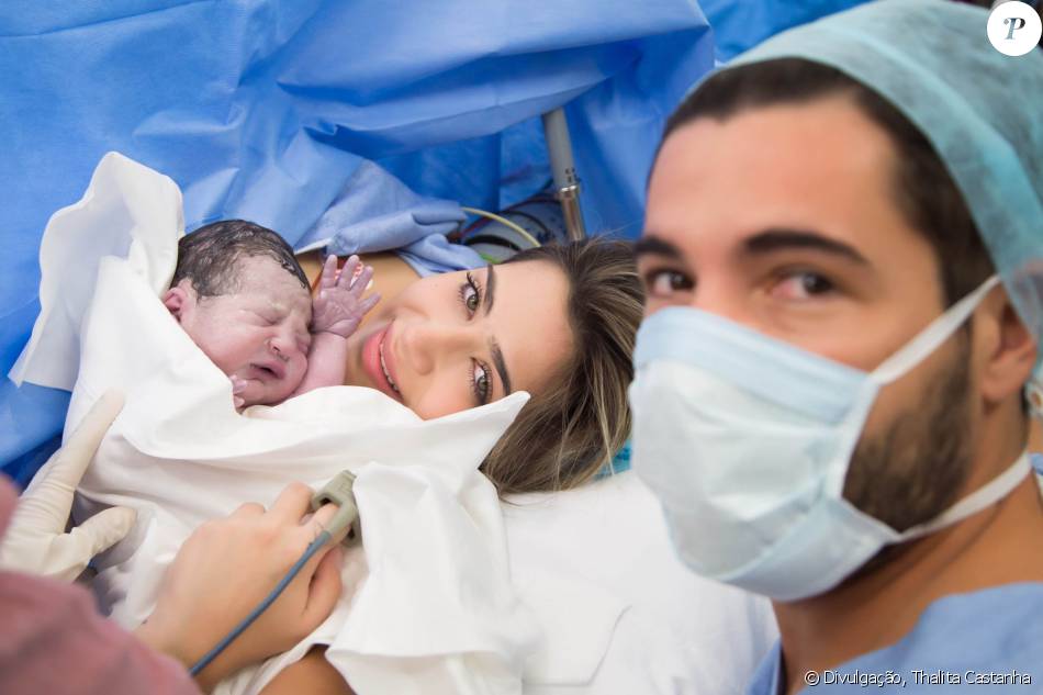 Sandro Pedroso e Jéssica Costa são pais do pequeno Noah