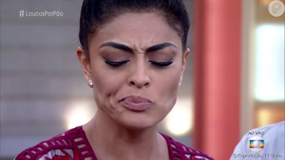 Juliana Paes esteve no programa 'Encontro com Fátima Bernardes' e