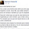 Marcelo Falcão, vocalista da banda 'O Rappa', usou seu Facebook para esclarecer descoberta de que é pai de jovem de 17 anos