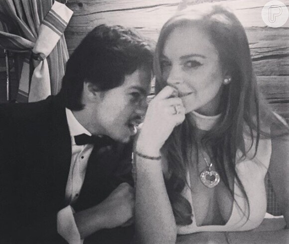 Lindsay Lohan ficou noiva de Egor Tarabasov após cinco meses de namoro. A atriz conheceu o milionário russo em Londres, através de amigos em comum