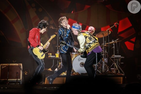 A banda Rolling Stones está em terceiro lugar na lista da 'Billboard' de famosos mais bem pagos do mundo