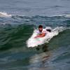 Cauã Reymond participa de campeonato de surfe na Prainha, Zona Oeste do Rio, neste sábado, dia 7 de maio de 2016