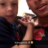 Neymar e o filho, Davi Lucca, de 4 anos, já foram filmados cantando 'Sosseguei', da dupla Jorge e Matheus