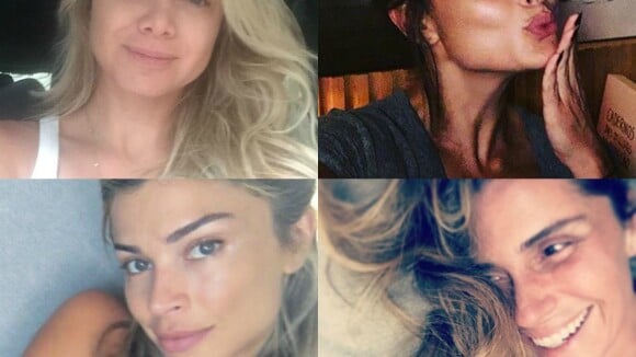 Sem photoshop! Confira mais de 30 famosas que postaram fotos sem maquiagem