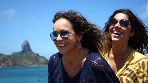 Veja fotos da viagem de lua de mel de Daniela Mercury e Malu Verçosa em Noronha