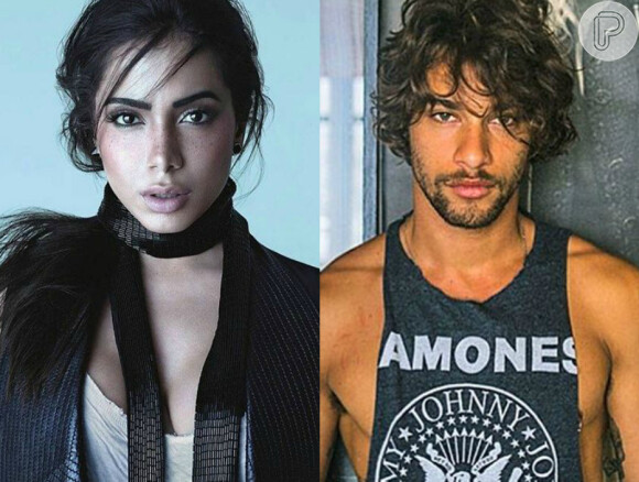 Anitta negou rumores de que estaria namorando o ator Pablo Morais