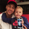Neymar faz sucesso na web com publicações do filho, Davi Lucca, de 4 anos