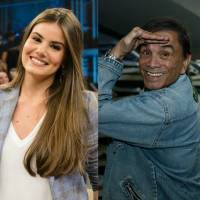 Camila Queiroz defende Dedé Santana e é criticada: 'Ator não pode ter opinião'