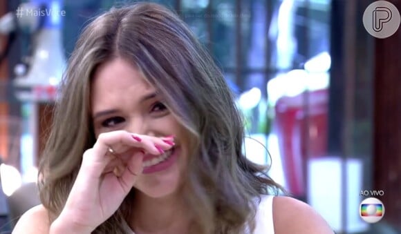 Juliana Paiva se emocionou ao receber depoimento de Juliana Paes no 'Mais Você' desta segunda-feira, 30 de maio de 2016