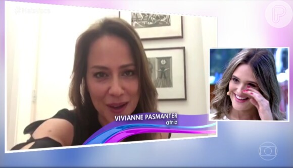 Juliana Paiva também foi elogiada por Vivianne Pasmanter: 'Tem um caminho muito lindo pela frente'