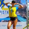 Recentemente, Grazi Massafera participou de uma maratona em Fernando de Noronha