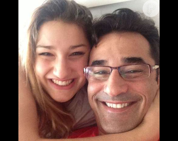 Luciano Szafir, pai de Sasha Meneghel, festejou a aprovação da filha na faculdade de Moda nos EUA: 'Orgulhoso'