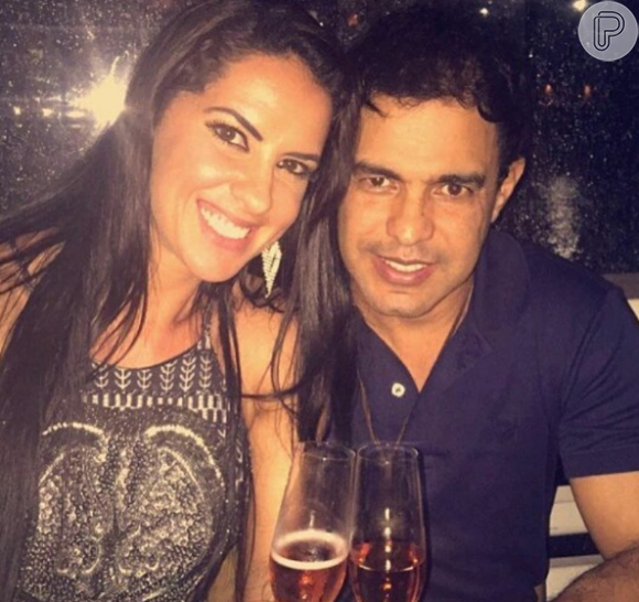 Zezé Di Camargo e Graciele Lacerda vão em bordel e bebem champagne de R$ 5 mil, na madrugada desta quarta-feira, 1 de junho de 2016