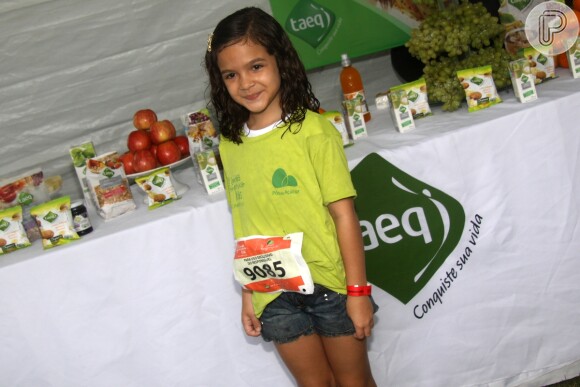 A atriz Mel Maia, de 'Joia Rara', participou de corrida na Urca, Zona Sul do Rio de Janeiro, na manhã deste sábado, 26 de outubro de 2013