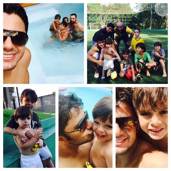 Morto em junho de 2015, Cristiano Araújo deixou dois filhos: João Gabriel, hoje com 7 anos, e Bernardo, de 3