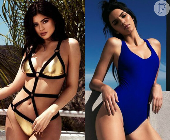 Kylie e Kendall Jenner lançam coleção de moda praia: 'Raízes californianas'