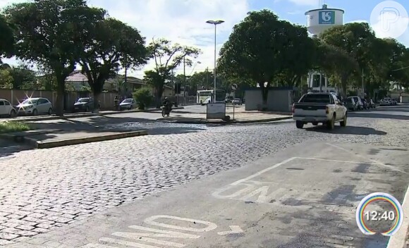 Biel se envolveu em um acidente em praça de Lorena, interior de São Paulo