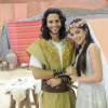 Yarin (Anna Rita Cerqueira) e Quenaz (Bruno Ahmed) se casam na novela 'Os Dez Mandamentos - Nova Temporada'