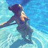 Fernanda Souza ama ir para piscina pegar sol e, claro, compartilhar o momento com os seguidores