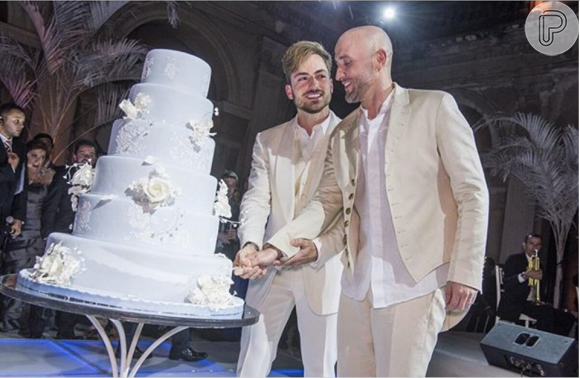 Paulo Gustavo e Thales Bretas estão casados há cerca de seis meses